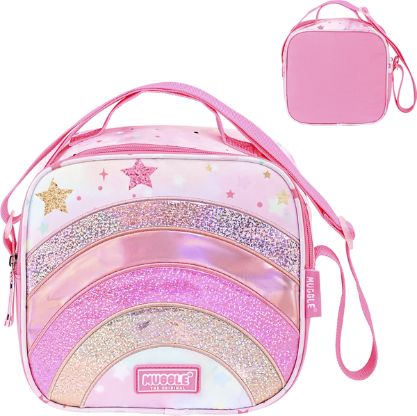 Muggle Beslenme Çantası Glitter Rainbow Koleksiyonu Mu-9062 - Image 1