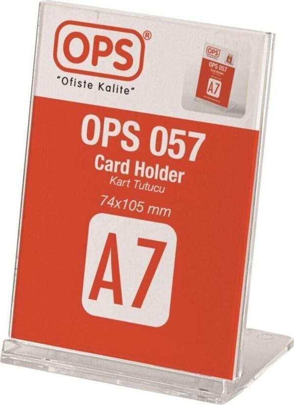 Ops Kart Tutucu A7 Dikey Dp 057 - Image 1