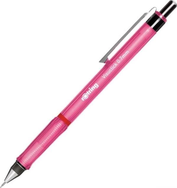 Rotring Versatil Kalem (Mekanik Kurşun Kalem) Visuclick Opak Pembe 0,7 Mm 2089090 (12 Li Paket) - Image 1