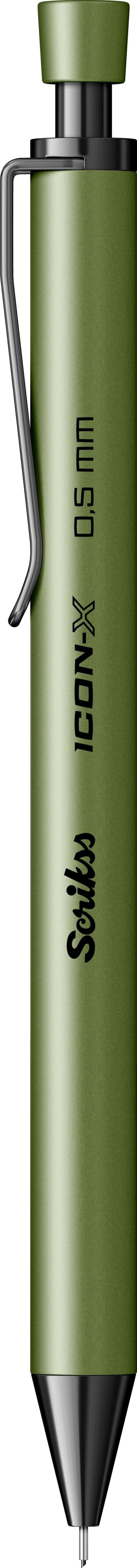 Scrikss Versatil Kalem (Mekanik Kurşun Kalem) Icon-X Metal 0.5 Mm Yeşil (12 Li Paket) - Image 1