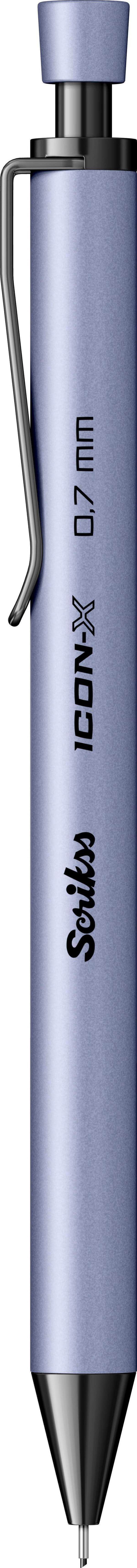 Scrikss Versatil Kalem (Mekanik Kurşun Kalem) Icon-X Metal 0.7 Mm Lila (12 Li Paket) - Image 1