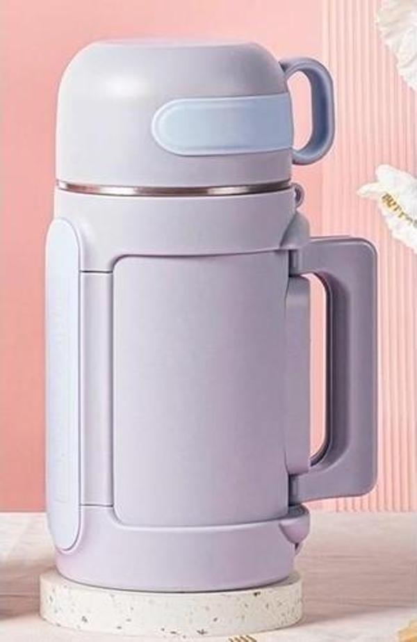 Vagon Tkk Çelik Matara (Suluk) Termos 1000 Ml T2011 (Karışık Renk 1 Adet) - Image 1