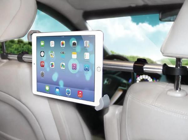 Coofbe 360° Dönen Metal Araç Arka Koltuk İçin Tablet Tutucu 7-11" Arası Arka Koltuk Tablet Tutucu - Image 1