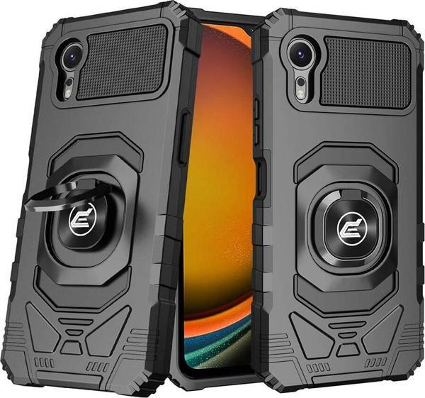 Galaxy Xcover 7 Pro Kılıf Stanlı Zırh Pro Vega Blok Kapak - Image 1