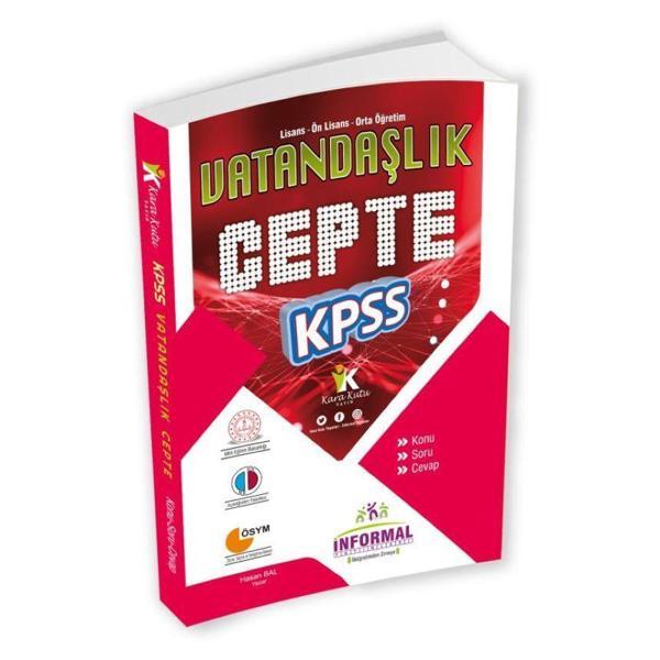 KPSS VATANDAŞLIK CEPTE KONU-SORU-CEVAP ÖSYM ANALİZ SERİSİ - İnformal Yayınları - Image 1