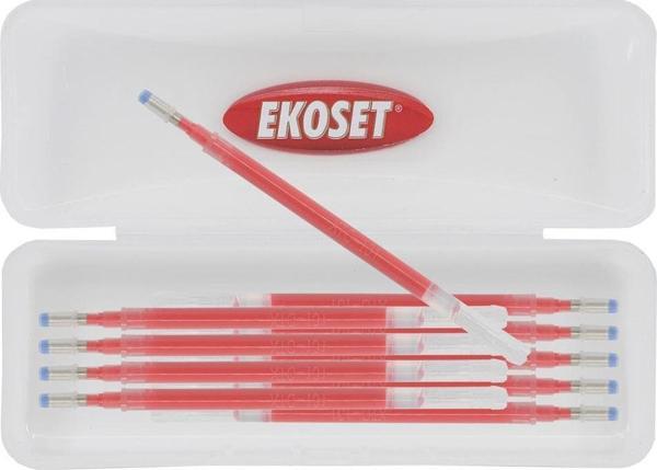 Ekoset Isı ve Ütü ile Uçan Kalem içi Kırmızı 10 Adet - Image 1