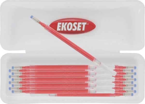 Ekoset Isı ve Ütü ile Uçan Kalem içi Kırmızı 20 Adet - Image 1