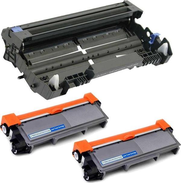 Brother MFC-L2700 HL-L2365 Muadil Drum Ünitesi ve 2'li Toner Seti - Image 1