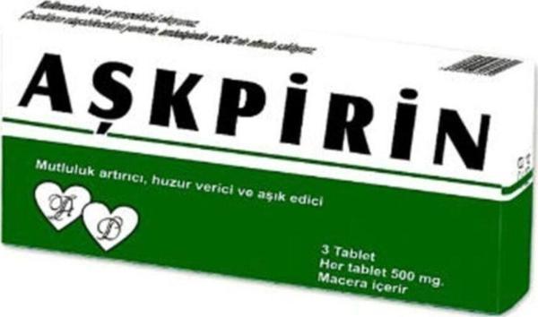 Adm Store Dekoratif Sevgiliye Özel Aşkpirin İlaç Kutusu - Image 1