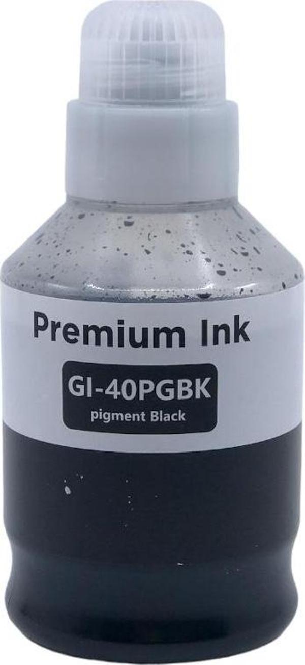 Ekoset Canon GM2040 GM4040 GI-40 Siyah Muadil Mürekkep - Image 1