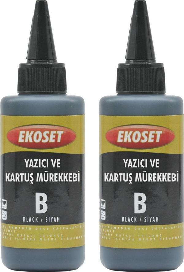 Ekoset Brother DCP-T300 T310 T500W T510W uyumlu Siyah mürekkep 200 ml - Image 1