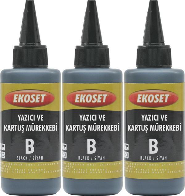 Ekoset Canon Pixma G3410 uyumlu Siyah mürekkep 300 ml - Image 1