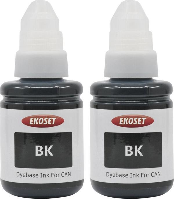 Ekoset Canon Pixma G3411 uyumlu Siyah mürekkep 2 adet 135 ml - Image 1