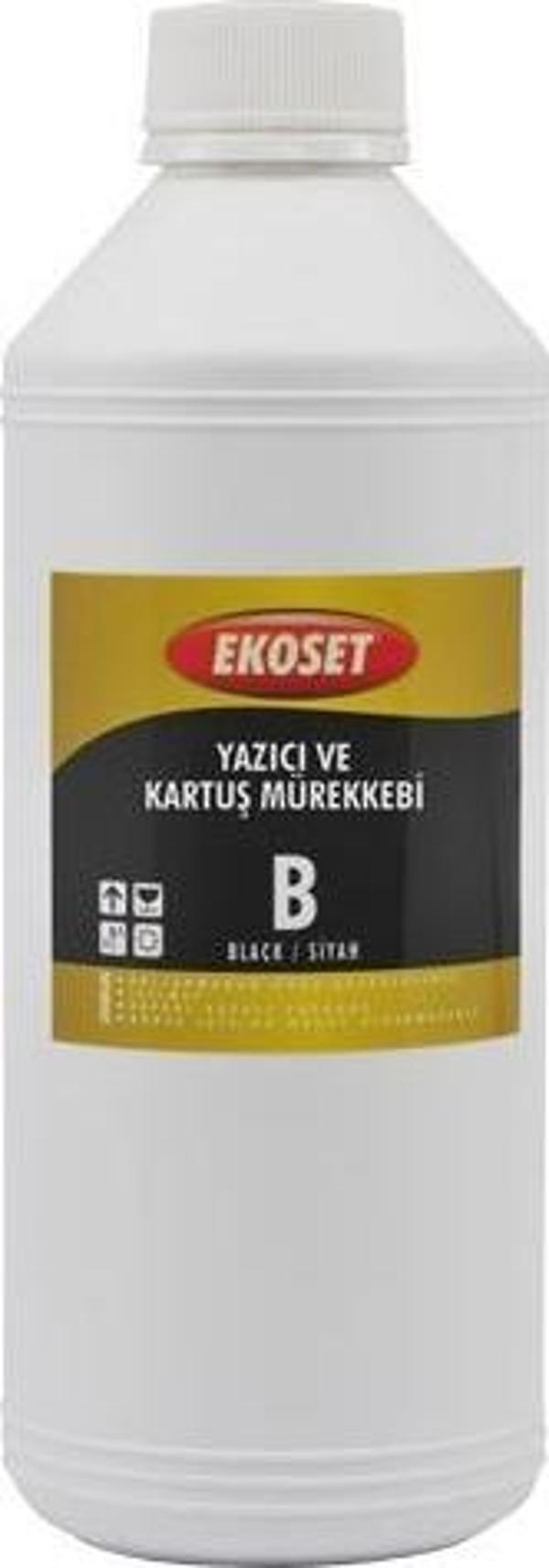 Ekoset Epson L6160 Uyumlu Siyah Muadil Mürekkep 1 Litre - Image 1
