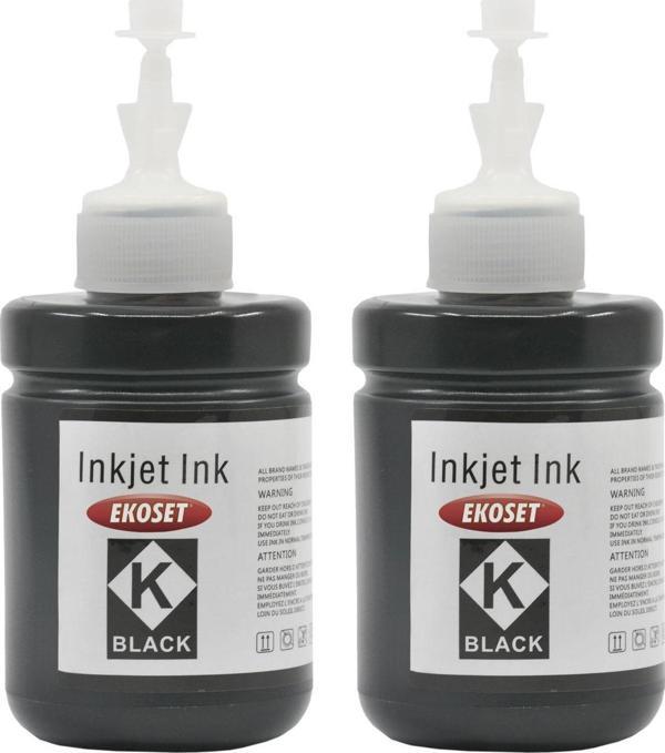 Ekoset Epson Workforce M100 M105 M200 Muadil Mürekkep 2x140ml - Image 1