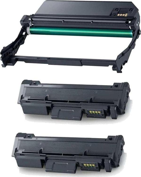 Xerox 3215 3225 Muadil Drum Ünitesi ve 2'li Toner Seti - Image 1