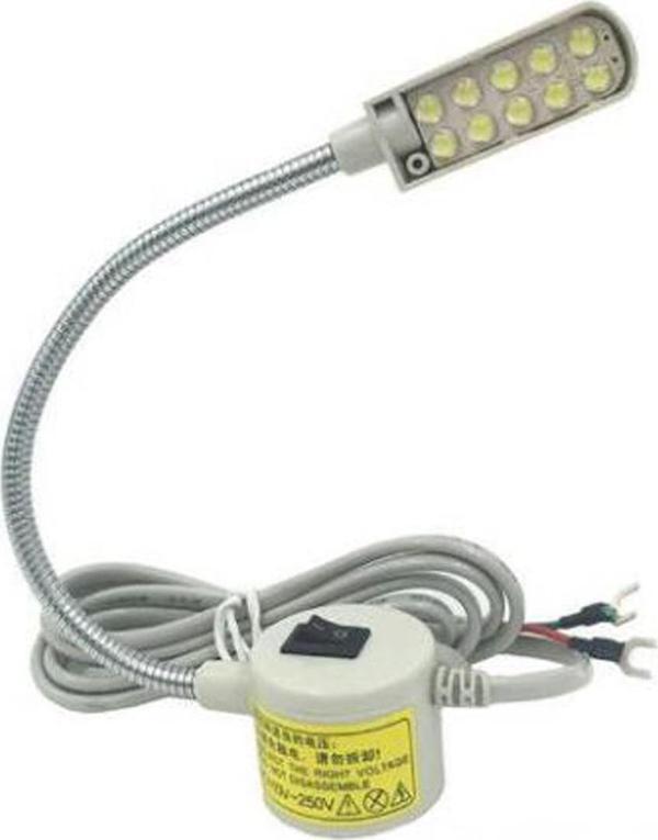 Ekoset Spiral Dikiş Makinesı Lambası mıknatıslı 10 Ledli - Image 1