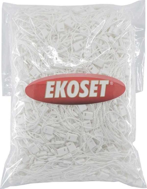 Kilitli Etiket İpi Beyaz 1000 Adet - Image 1