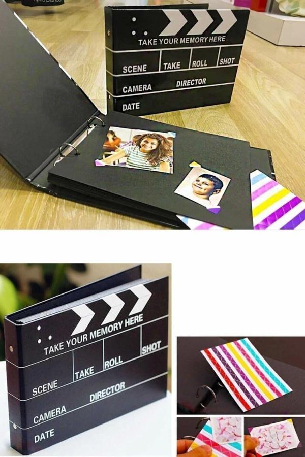 Adm Store Klaket Tasarımlı Kendin Yap Fotoğraf Albümü Anı Defteri - Image 1