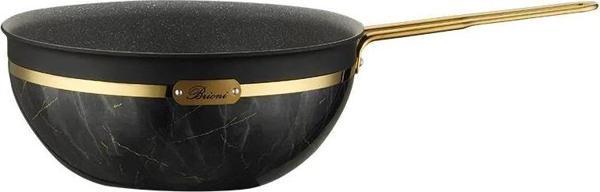 Brioni Selection Plus 26 Cm Wok Tava - Siyah - Image 1