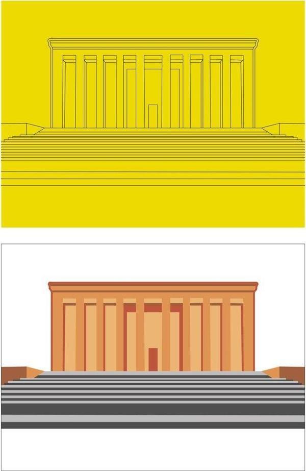 Anıtkabir, 10 Adet Büyük Boy A4, Kum Boyama Kartı Seti-Red Castle KB-RC-104 - Image 1