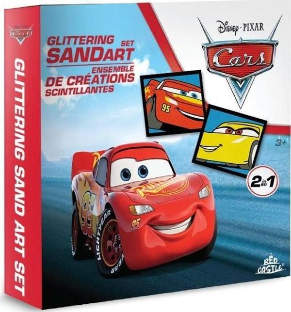 Eğitici ve Eğlenceli Kum Boyama Seti-Disney Cars MBKS-11 - Image 1