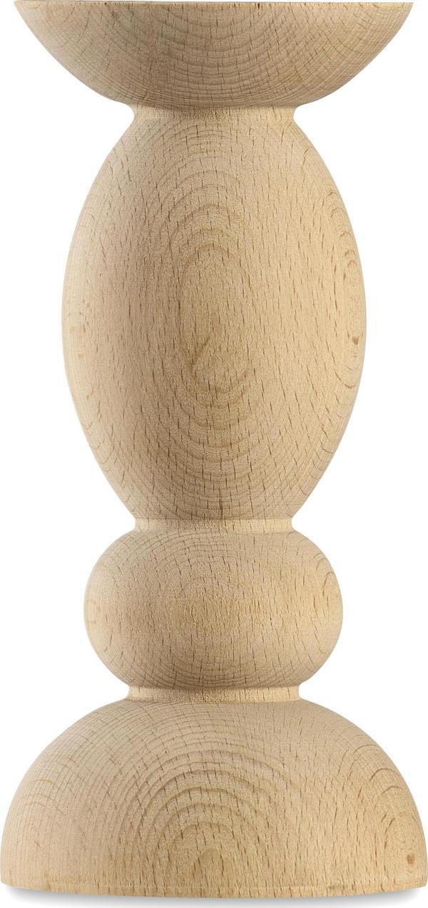 Ahşap Kayın Şamdan / STSM1091 - Image 1