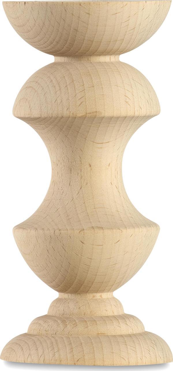 Ahşap Kayın Şamdan / STSMD1094 - Image 1