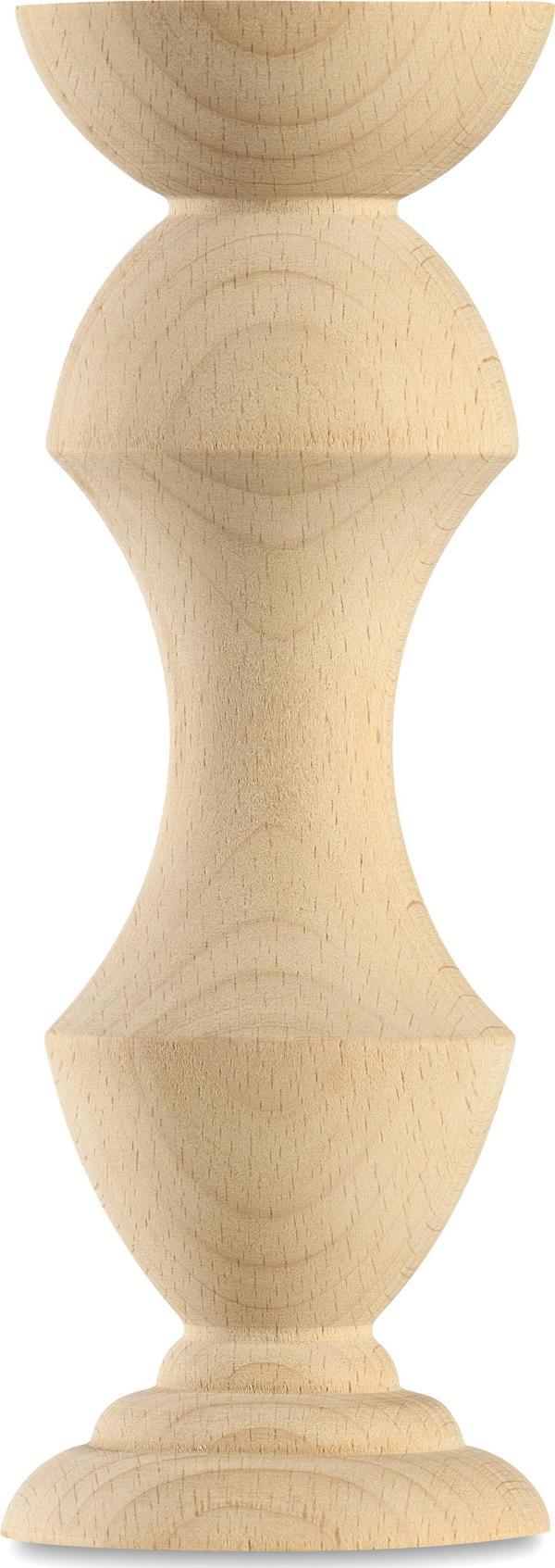 Ahşap Kayın Şamdan / STSMD1095 - Image 1