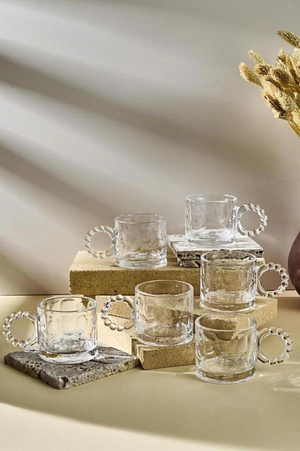 Perotti Ringo Stone 6'lı 100ml Fincan Takımı 15908 - Image 1