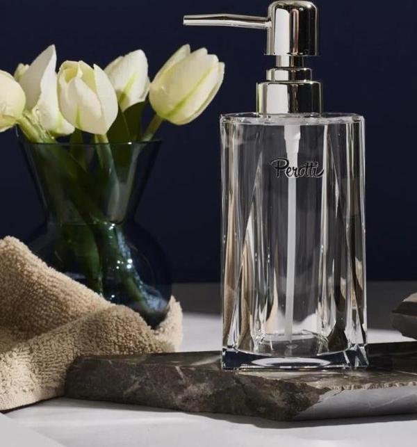 Perotti Şeffaf Sıvı Sabunluk 300ml 16040 - Image 1