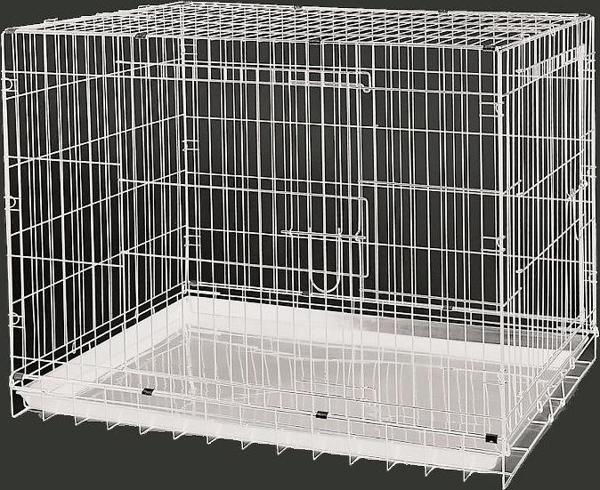 Dayang Köpek Kafesi Beyaz 108x69x77.5 - Image 1