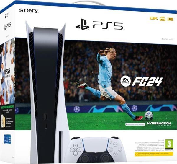 Sony Playstation 5 Ps5 Cd'Li Sürüm 825 GB Fc 24 Fifa 24 Paket Son Seri (İthalatçı Garantili) - Image 1