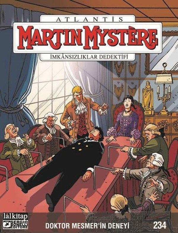 Martin Mystere Sayı 234 - Doktor Mesmer'in Deneyi - Lal - Image 1