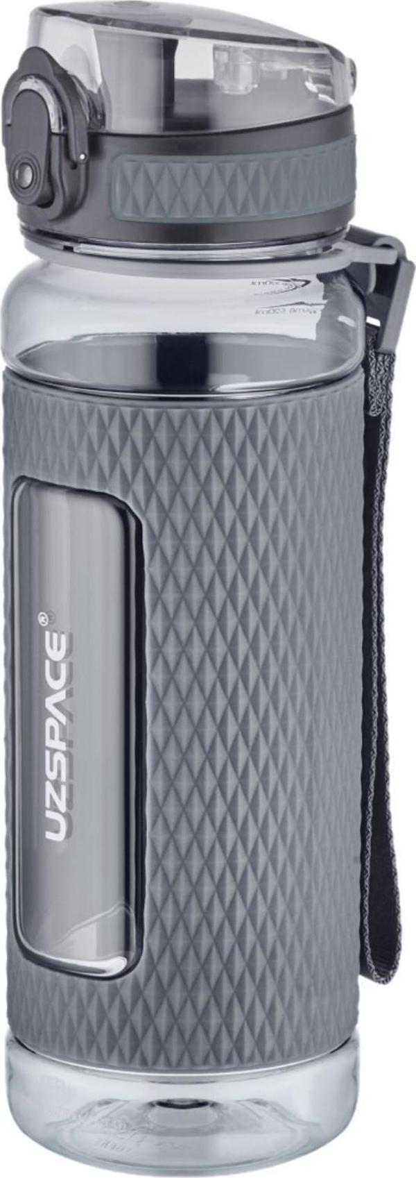 Uzspace FiftyFifty 520ml Tritan Su Matarası Silikon Korumalı Kaydırmaz Gövde - Image 1