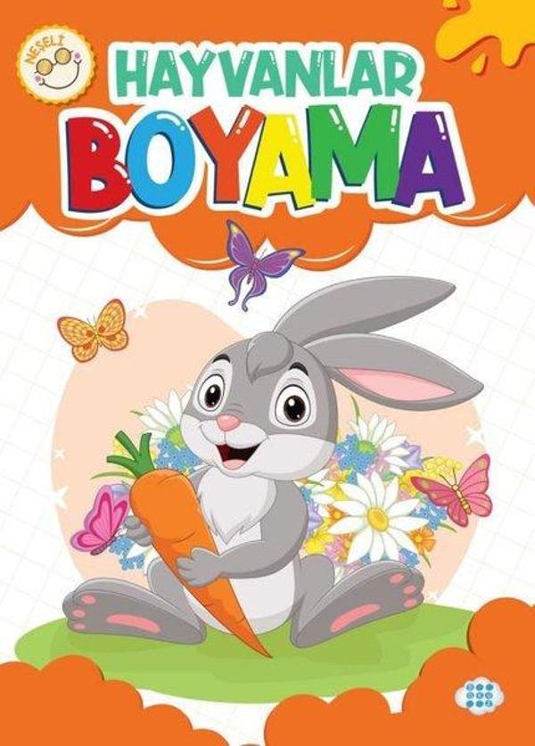 Neşeli Hayvanlar Boyama - Dokuz Yayınları - Image 1