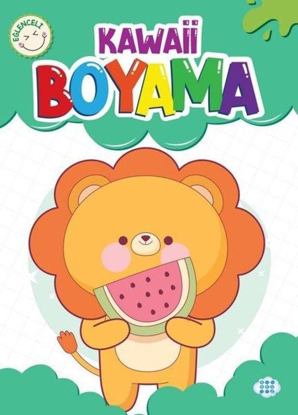 Eğlenceli Kawaii Boyama - Dokuz Yayınları - Image 1
