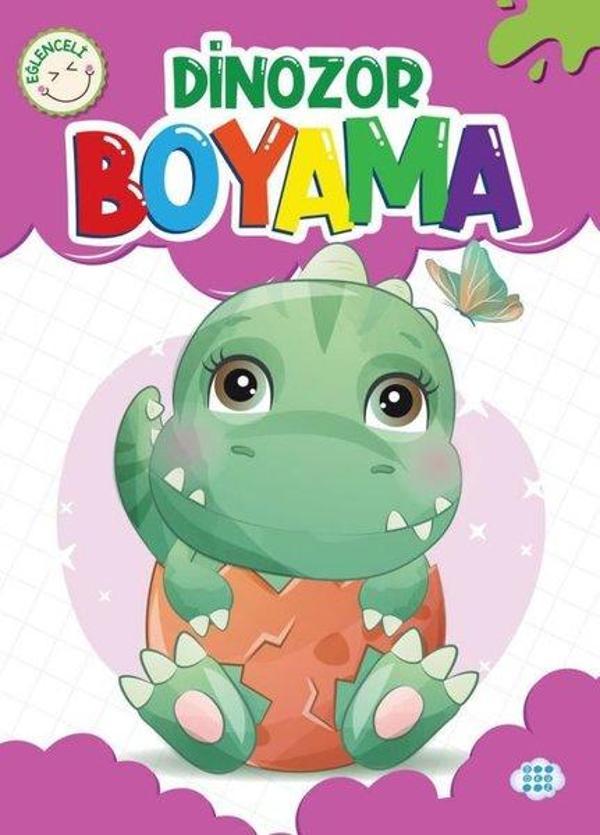 Eğlenceli Dinozor Boyama - Dokuz Yayınları - Image 1