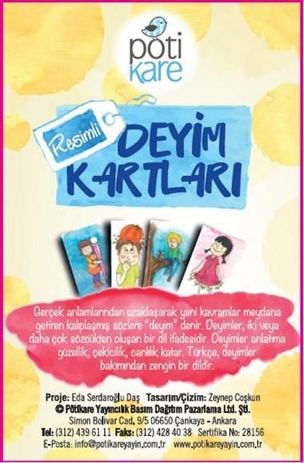Resimli Deyim Kartları - Pötikare Yayınları - Image 1