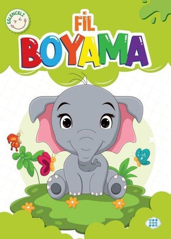 Eğlenceli Fil Boyama - Dokuz Yayınları - Image 1
