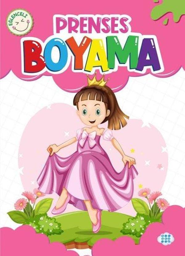 Eğlenceli Prenses Boyama - Dokuz Yayınları - Image 1