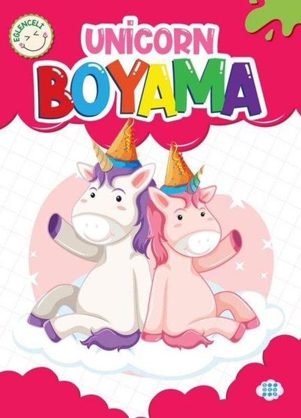 Eğlenceli Unicorn Boyama - Dokuz Yayınları - Image 1