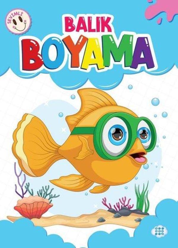 Sevimli Balık Boyama - Dokuz Yayınları - Image 1