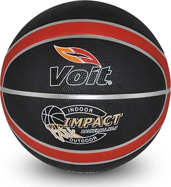 Impact Basketbol Topu No: 7 Siyah-Kırmzı - Image 1