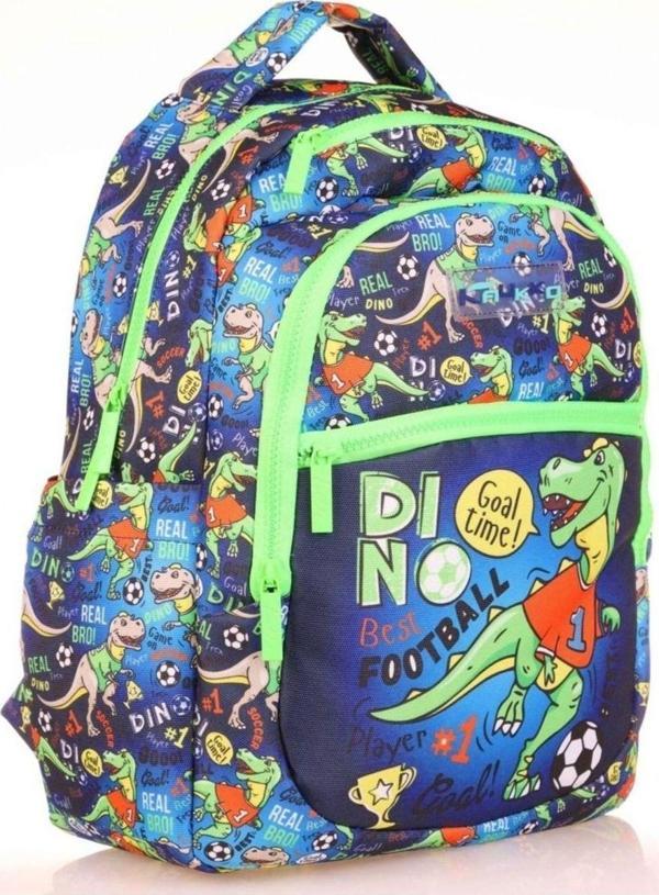 Kaukko Kids Okul Sırt Çantası Fast Dinosaur L5169 - Image 1
