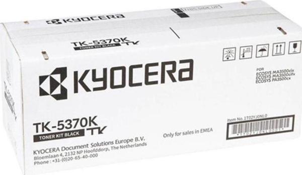 Tk-5370K Black Siyah Orjinal Fotokopi Makinesı Toneri Ecosys Ma3500Cix - Ma3500Cifx 7.000 Sayfa Kapasiteli - Image 1