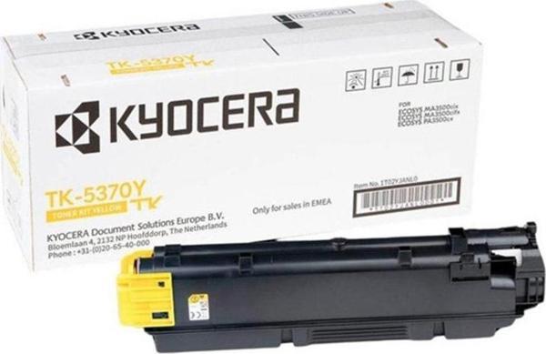 Tk-5370Y Yellow Sarı Orjinal Fotokopi Makinesı Toneri Ecosys Ma3500Cix - Ma3500Cifx 5.000 Sayfa Kapasiteli - Image 1