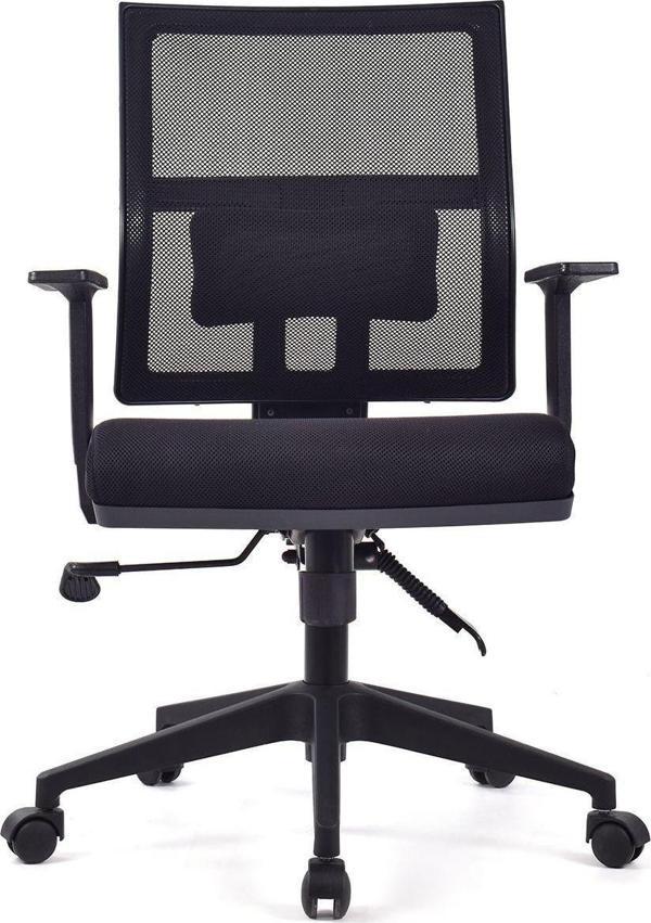 Herkese Mobilya Riva Siyah Pls Çalışma Koltuğu Ofis Koltuğu - Image 1