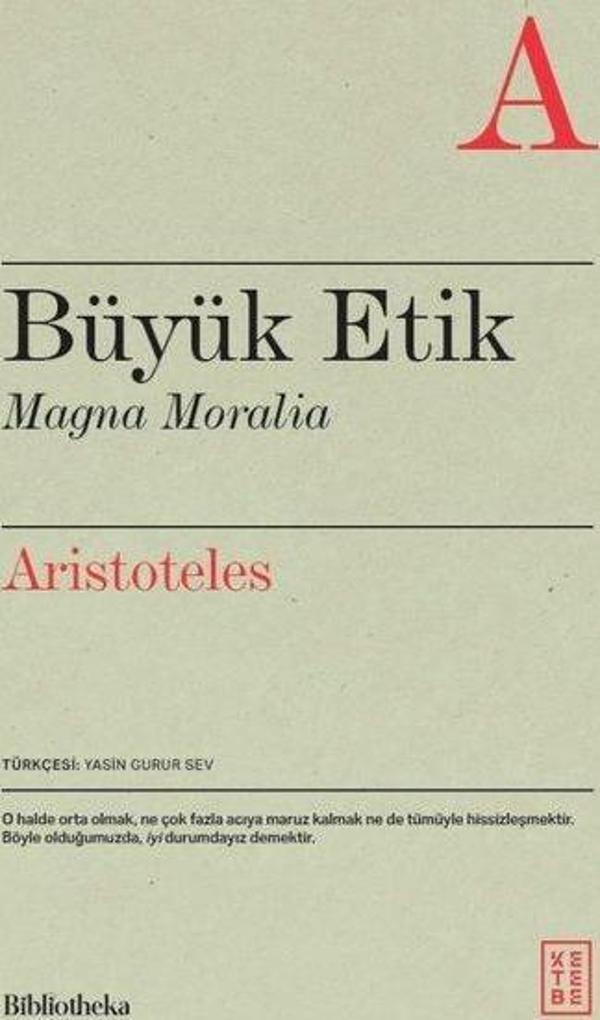 Büyük Etik - Magna Moralia - Ketebe - Image 1