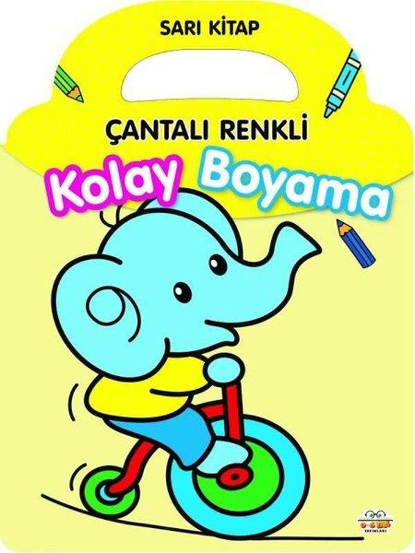 Sarı Kitap - Çantalı Renkli Kolay Boyama - 0-6 Yaş Yayınları - Image 1